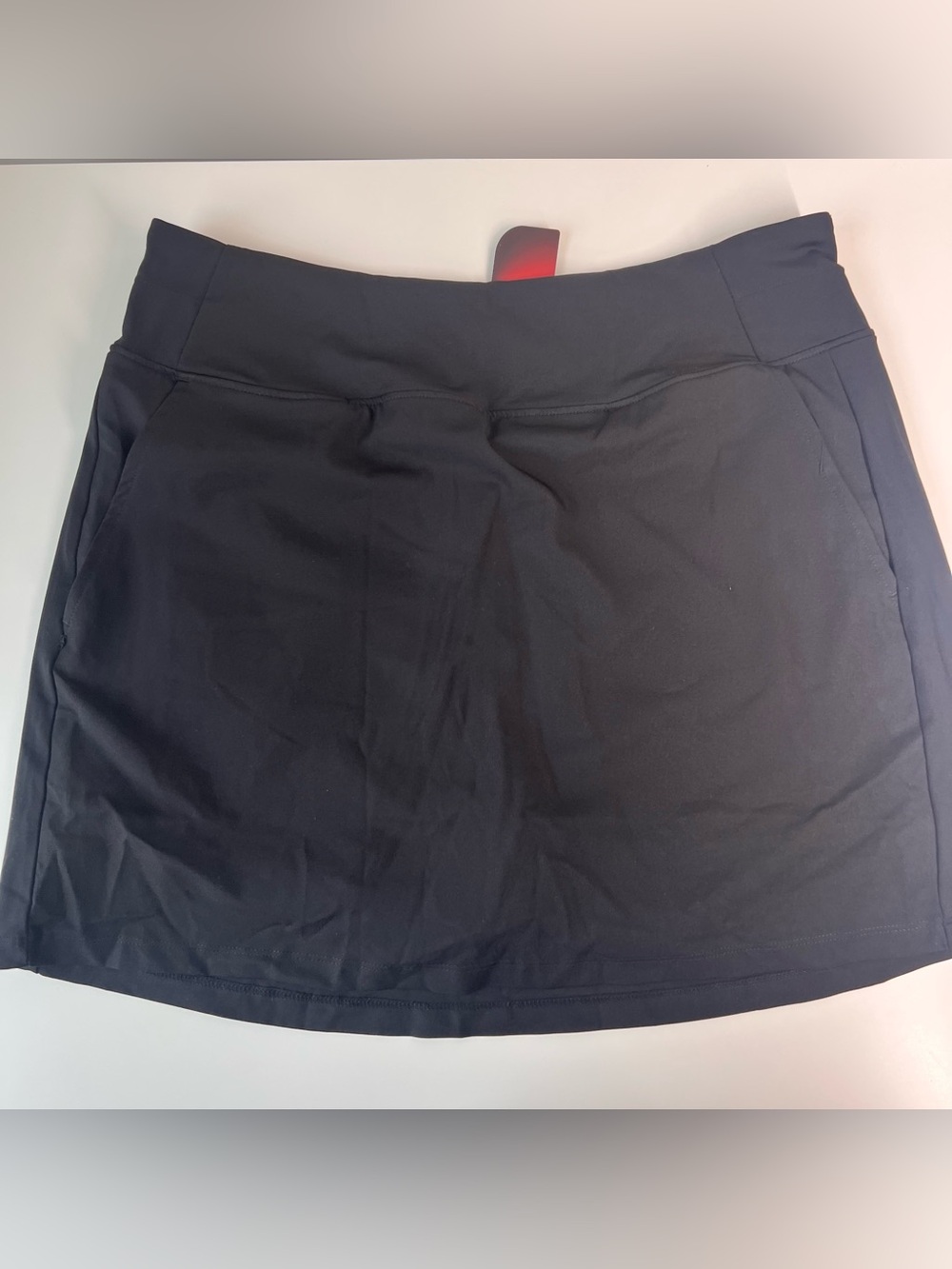 SANTINY Womens Black Skort XL NWT Tennis Golf Pickleball Skirt Pockets